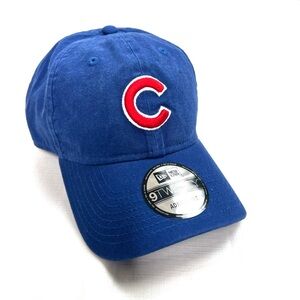 CHICAGO CUBS New Era 9TWENTY Blue MLB Adjustable Strapback Hat NEW